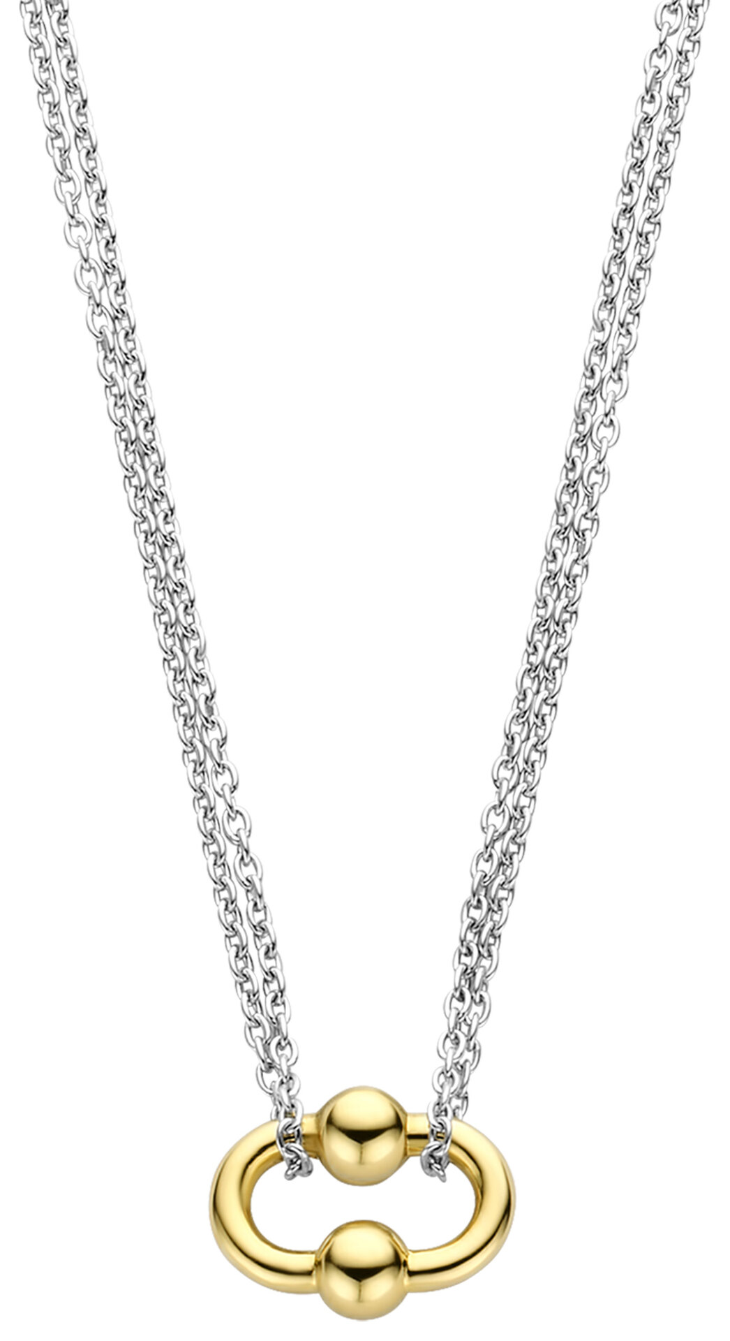 Ti Sento halskjede i sølv.