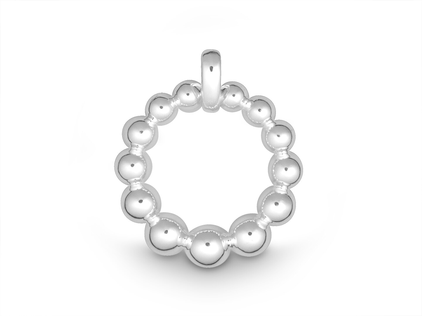 Quinn anheng i sølv.