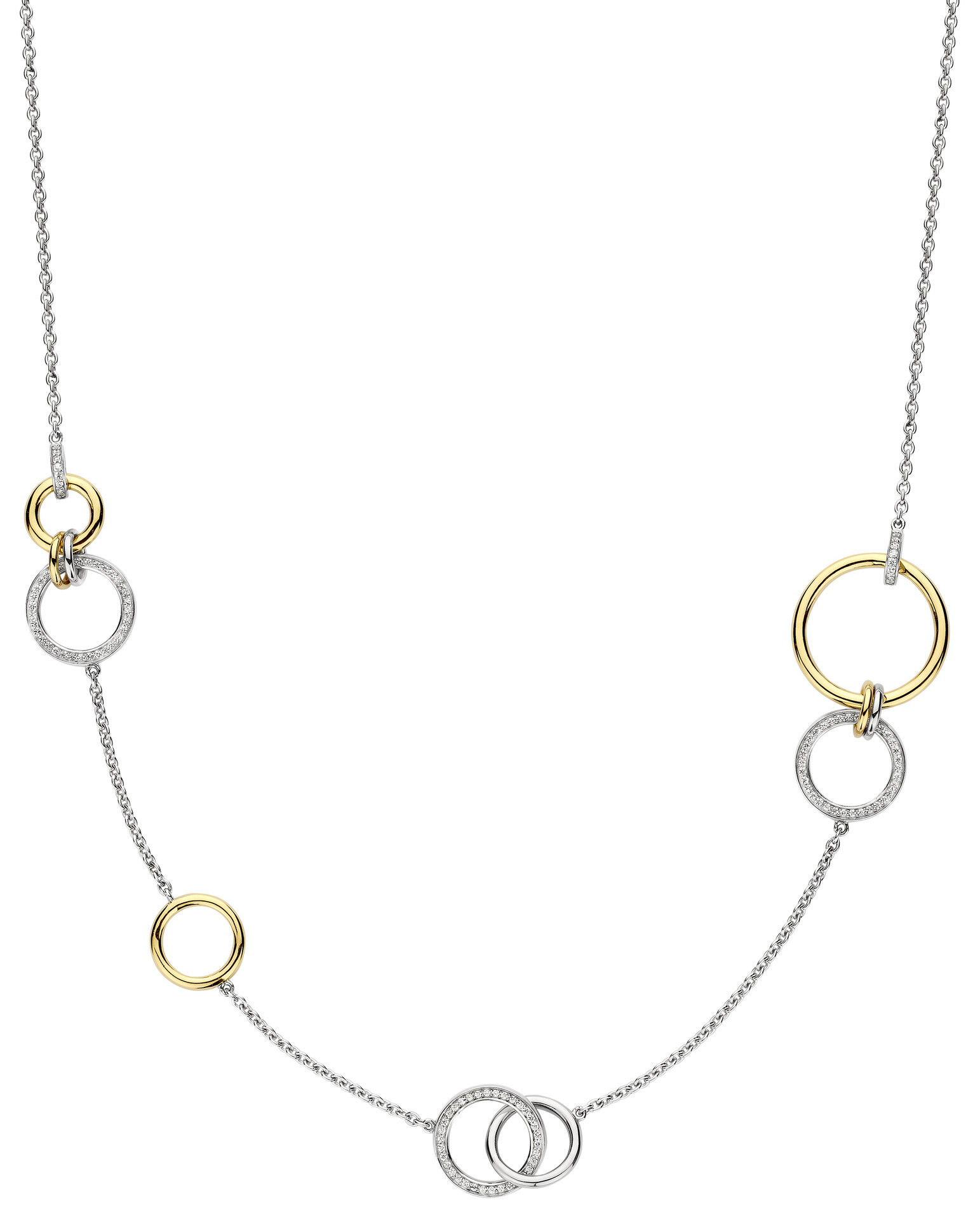 Ti Sento kjede i sølv