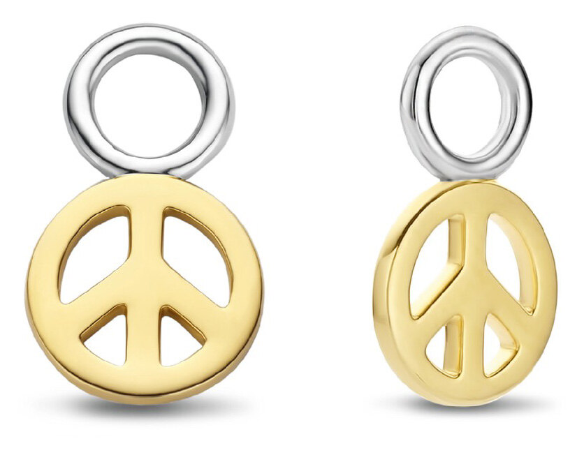 Ti Sento charms i sølv.