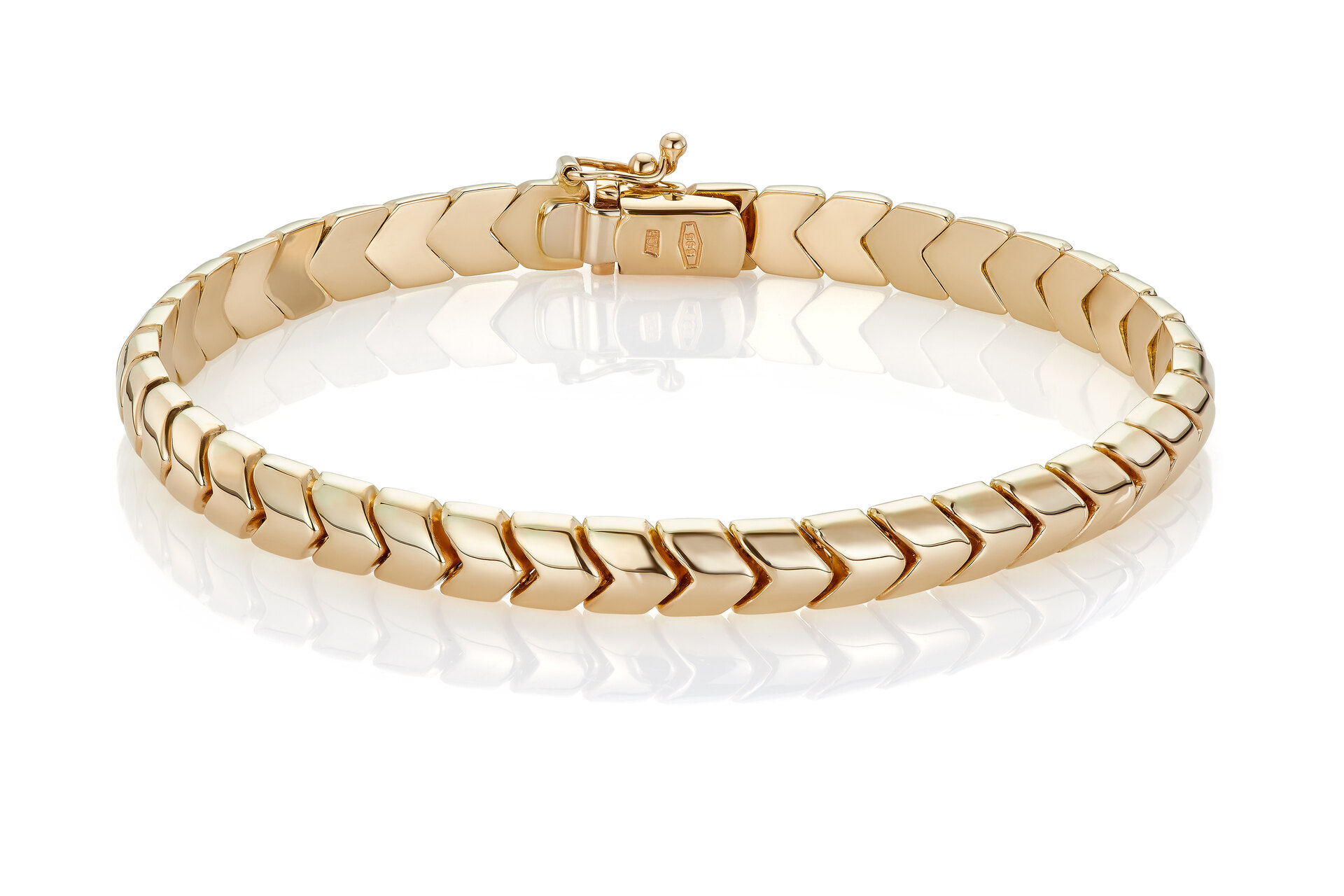 Haakonsen armbånd i gull.