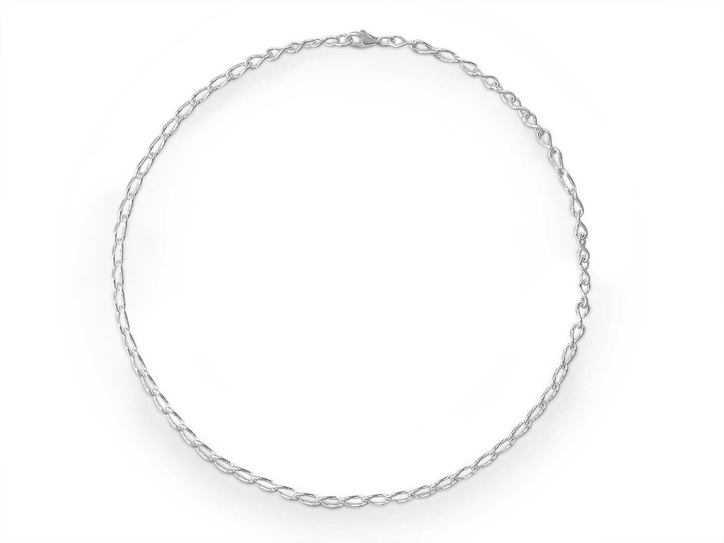 Quinn halskjede i sølv.