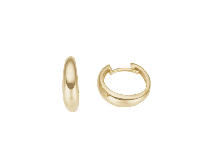 Haakonsen øreringer i gull.