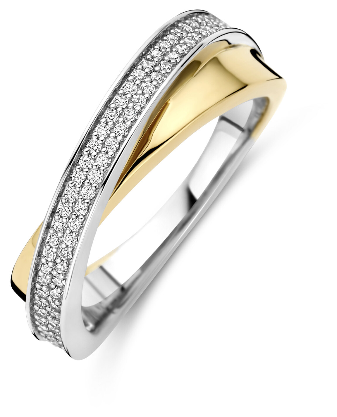 Ti Sento ring i sølv.